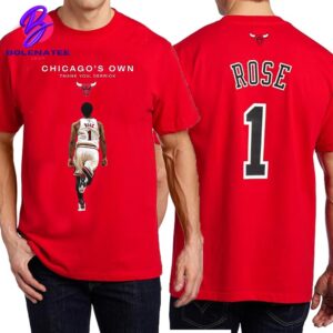 Chicago Bulls Chicago’s Own Thank You Derrick Rose Great Retirement Two Sides Unisex T-Shirt