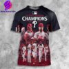 Congratulation Houston Astros Is The MLB 2024 American Leage West Champions All Over Print Shirt