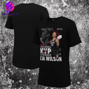 Las Vegas Aces A’ja Wilson Stadium Essentials 2024 WNBA MVP Merchandise Limited Unisex T-Shirt