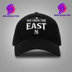 New York Yankees 2024 AL East Division Champions Locker Room Snapback Classic Hat Cap