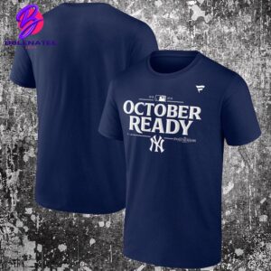 New York Yankees 2024 MLB Postseason Locker Room Merchandise Limited Unisex T-Shirt