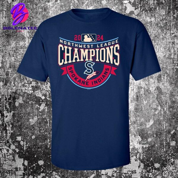 Spokane Indians 2024 Northwest League Champions MiLB 2024 Classic T-Shirt