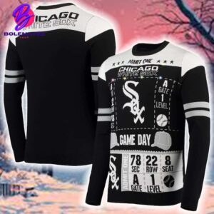 Chicago White Sox Ticket Light-Up For Men And Women Ugly Sweater