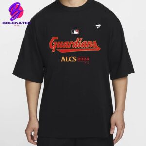 Cleveland Guardians Black 2024 American League Division Series Champions Locker Room Classic T-Shirt