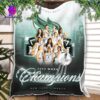 New York Liberty Is The 2024 WNBA Champions After Win Lynx 3-2 In The Finals Fleece Blanket