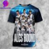 Congrats To Los Angeles Dodgers Are Heading To The NLCS MLB 2024 All Over Print Shirt