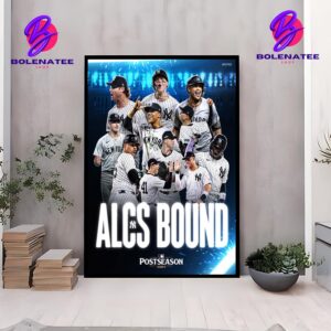 Congrats To New York Yankees Is The 2024 American League Division Series Champions Home Decor Poster Canvas