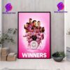 Inter Miami FC Is The 2024 MLS Supporter’s Shield Winners GTA Style Home Decor Poster Canvas