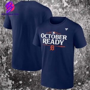 Detroit Tigers 2024 MLB Postseason Locker Room Merchandise Limited Unisex T-Shirt