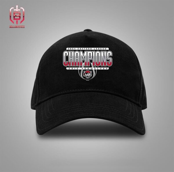 Erie SeaWolves BR 2024 Eastern League Champs Ball Snapback Classic Hat Cap