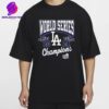 Los Angeles Dodgers 2024 World Series Champions Logos Two Sides Classic T-Shirt