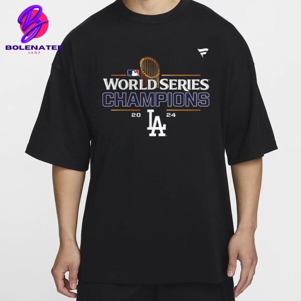 Los Angeles Dodgers 2024 World Series Champions Locker Room Merch Limited Classic T-Shirt