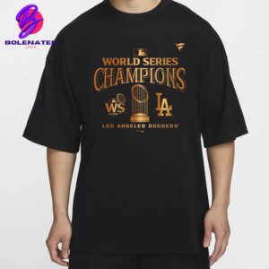 Los Angeles Dodgers 2024 World Series Champions Locker Room Parade Classic T-Shirt