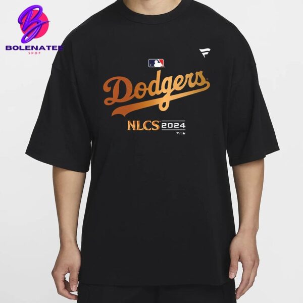 Los Angeles Dodgers Black 2024 National League Division Champions Locker Room Classic T-Shirt