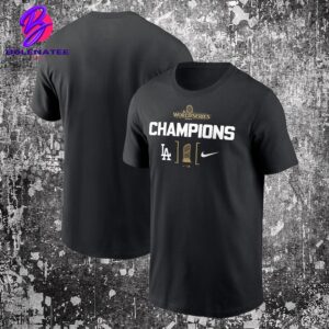 Los Angeles Dodgers Nike 2024 World Series Champions Banner Classic T-Shirt