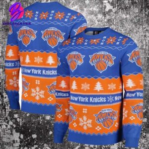 New York Knicks 2024 Christmas Jumpers Xmas Gift For Men And Women Christmast Ugly Sweater