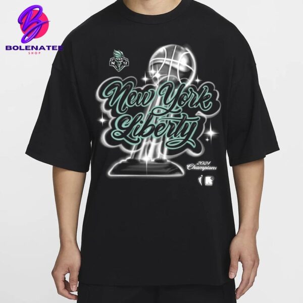 New York Liberty 2024 WNBA Finals Champions Airbrush Premium Limited Unisex T-Shirt