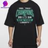 New York Liberty 2024 WNBA Finals Champions Jumpball Hometown Unisex T-Shirt