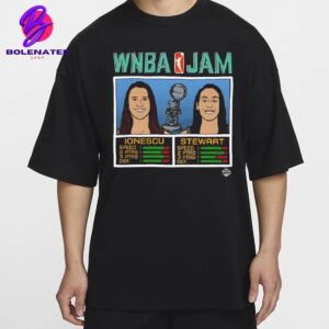 New York Liberty Breanna Stewart And Sabrina Ionescu 2024 WNBA Champions Jam Unisex T-Shirt