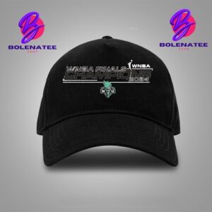 New York Liberty Heather Gray 2024 WNBA Finals Champions Merch Limited Snapback Classic Hat Cap