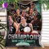 Congrats To New York Liberty With 2024 WNBA Champions History Made Fleece Blanket