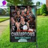 Congrats To New York Liberty With 2024 WNBA Champions History Made Garden House Two Sides Flag