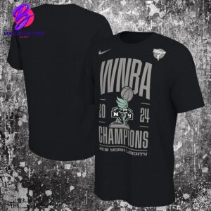 New York Liberty Nike 2024 WNBA Finals Champions Locker Room Unisex T-Shirt