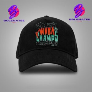 New York Liberty Playa Society Black 2024 WNBA Finals Champions Premium Snapback Classic Hat Cap