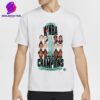 New York Liberty Stadium Essentials 2024 WNBA Finals Champions Evolve Unisex T-Shirt