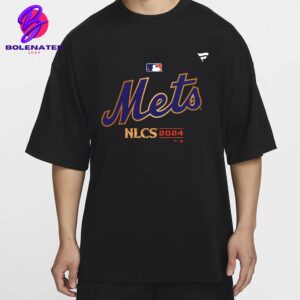 New York Mets Black 2024 National League Division Champions Locker Room Classic T-Shirt