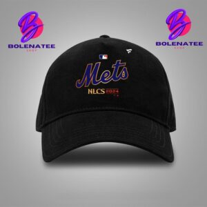 New York Mets Black 2024 National League Division Champions Locker Room Snapback Classic Hat Cap