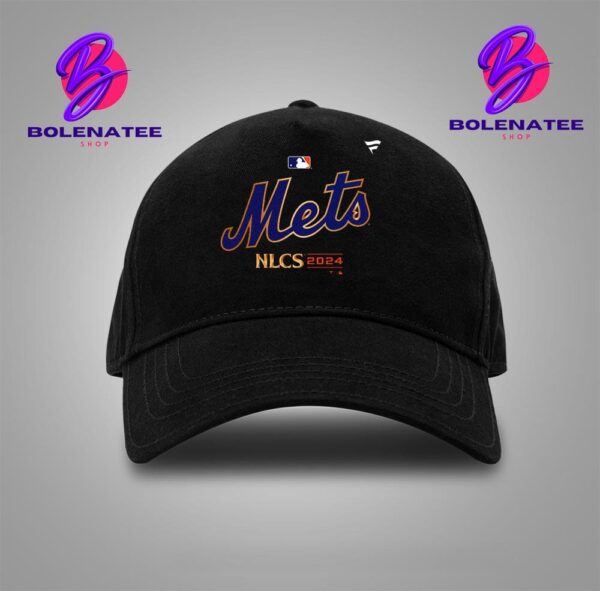 New York Mets Black 2024 National League Division Champions Locker Room Snapback Classic Hat Cap