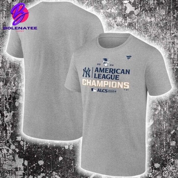 New York Yankees 2024 American League Champions Locker Room Unisex T-Shirt