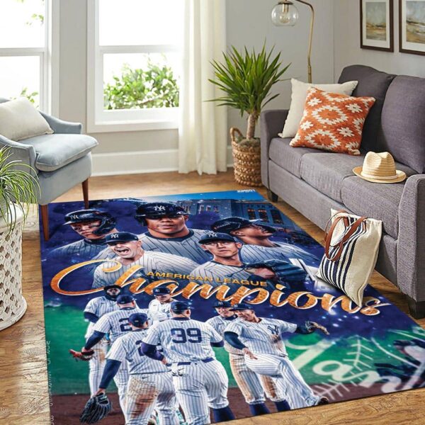 New York Yankees Are Going To The World Series With American League Champions MLB 2024 Room Decor Rug Carpet