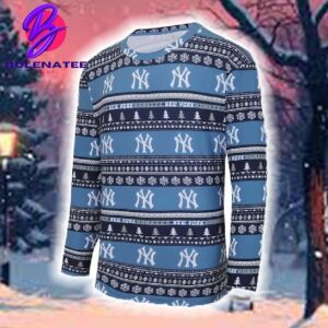 New York Yankees Concepts Sport Navy For Men And Women Christmas Ugly Sweater