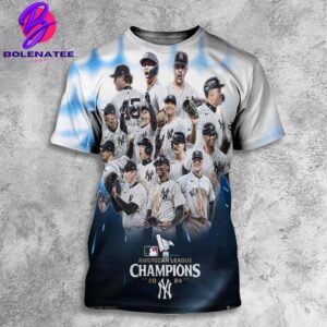 New York Yankees Is The 2024 American League Champions Advanced To World Series MLB 2024 All Over Print Shirt