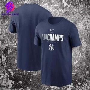 New York Yankees Nike 2024 American League Champions Logo Unisex T-Shirt