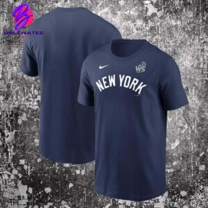 New York Yankees Nike 2024 World Series Wordmark Merchandise Limited Unisex T-Shirt