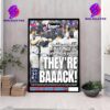 Congrats To Los Angeles Dodgers Are Heading To The NLCS MLB 2024 Wall Decor Poster Canvas