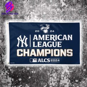 New York Yankees WinCraft 2024 American League Champions Locker Room Two Sides Garden House Flag