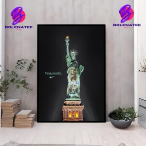 Nike Congratulates Jonquel Jones On Winning The 2024 WNBA Finals MVP Home Decor Poster Canvas