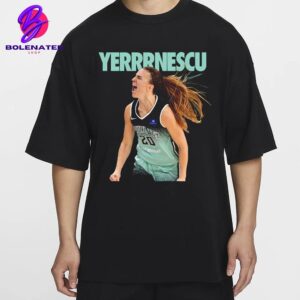 Nike Tribute To New York Liberty Sabrina Ionescu Yerrnescu From Downton Unisex T-Shirt