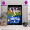 Los Angeles Dodgers Is The NL West Division Champions MLB Season 2024 Home Decor Poster Canvas