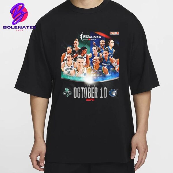 The New York Liberty And The Minnesota Lynx Will Be Battling It Out In The 2024 WNBA Finals Classic T-Shirt