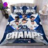 The New York Yankees Are 2024 American League Champion And Going To The World Series MLB 2024 For Better Bedroom Bedding Set