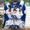 The New York Yankees Are 2024 American League Champion And Going To The World Series MLB 2024 Fleece Blanket