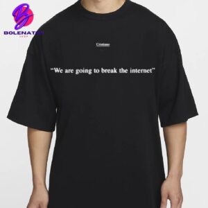 Cristiano Ronaldo We Are Going To Break The Internet Classic T-Shirt