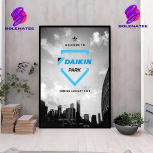 Houston Astro Welcome To Daikin Park Coming January 2025 Wall Decor Poster Canvas