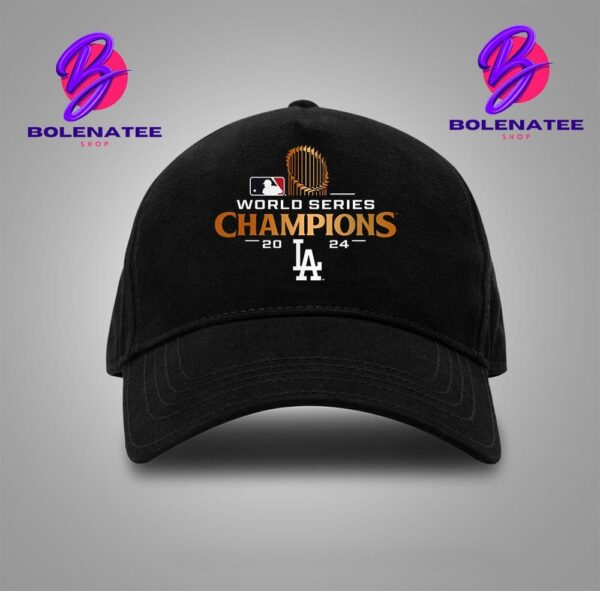 Los Angeles Dodgers 2024 World Series Champions Premium Snapback Classic Hat Cap