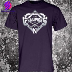 Northwestern Wildcats Field Hockey NCAA Division I Big 10 Champions 2024 Classic T-Shirt